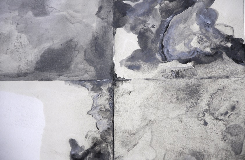 óleo sobre papel (detalle), 35cm x 50cm, 2009-2012