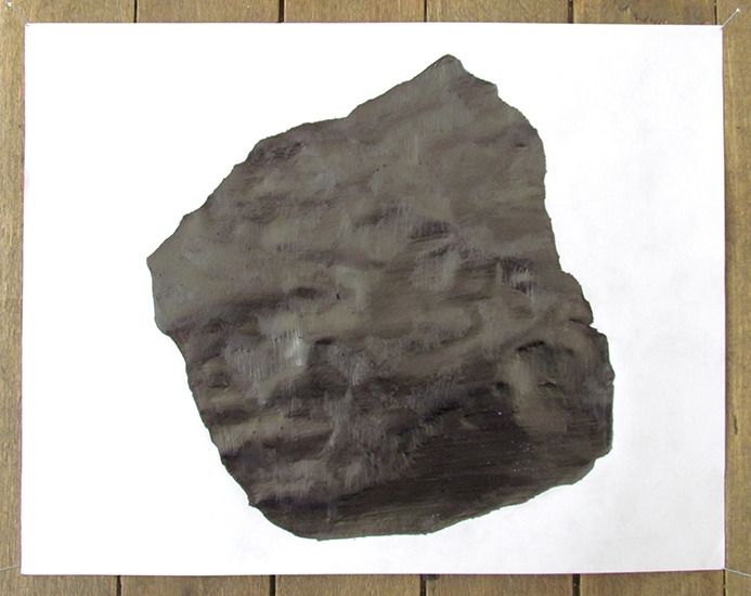 Piedra, papel y grafito, 30cm x 20cm, 2012