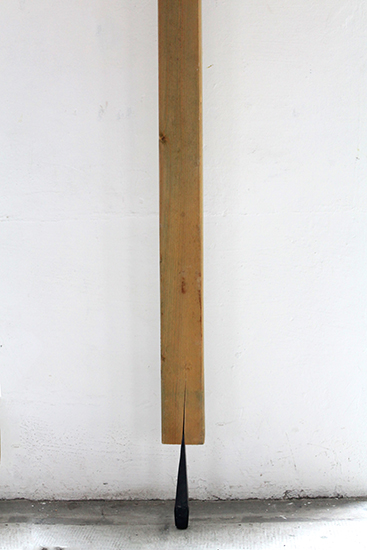 cuña metálica 5cm x 20cm, viga de madera medidas variables