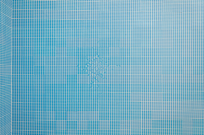 Marlon de Azambuja, ,Primavera (Bogotá), Instalación de stickers sobre mural, 2015