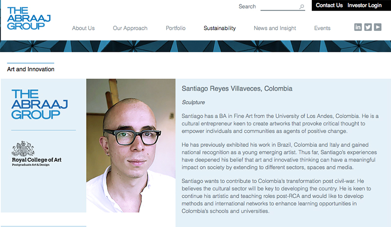 Santiago Reyes Villaveces Abraaj RCA 2015-4