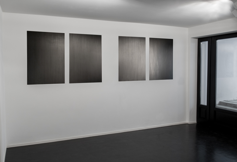 Panel, 2012,  graphite, paper, 100 x 70 cm, diptych 1/3 + AP
