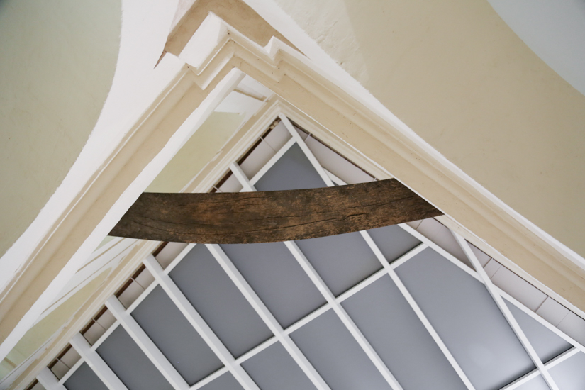 Santiago Reyes Villaveces, Nike 2016, wood and  Nike shoes. 200cm x 20cm x 30 cm