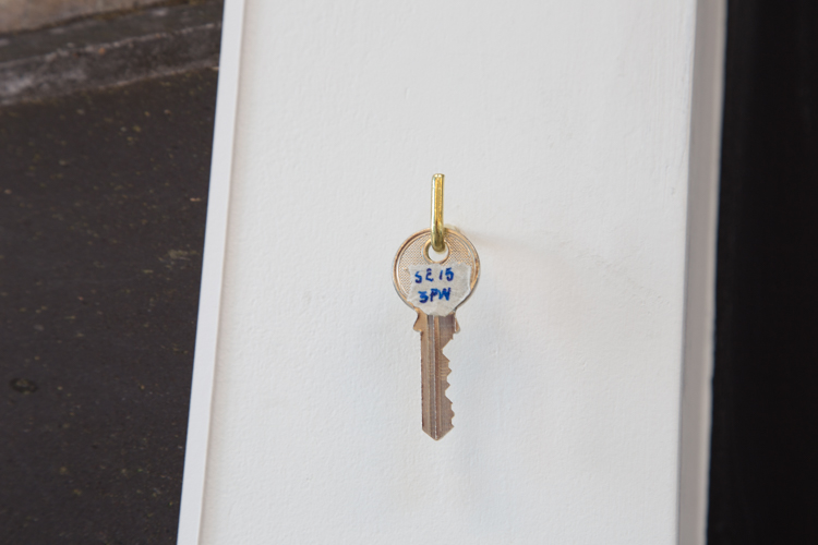 Dreamers / From Series Brujitas 2017, key and inkjet on cotton paper 35 x 20cm