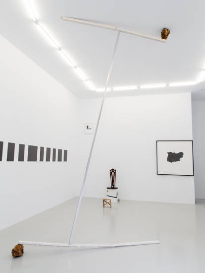 Cartagena	2018	Piedras de Cartagena, Colombia y Cartagena, España, tubo de aluminio y madera		Medidas variables