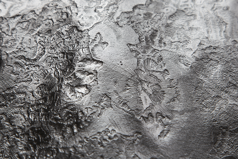 Detail, Goodwill moon rock Swiss Confederation, Apollo 17, 2016