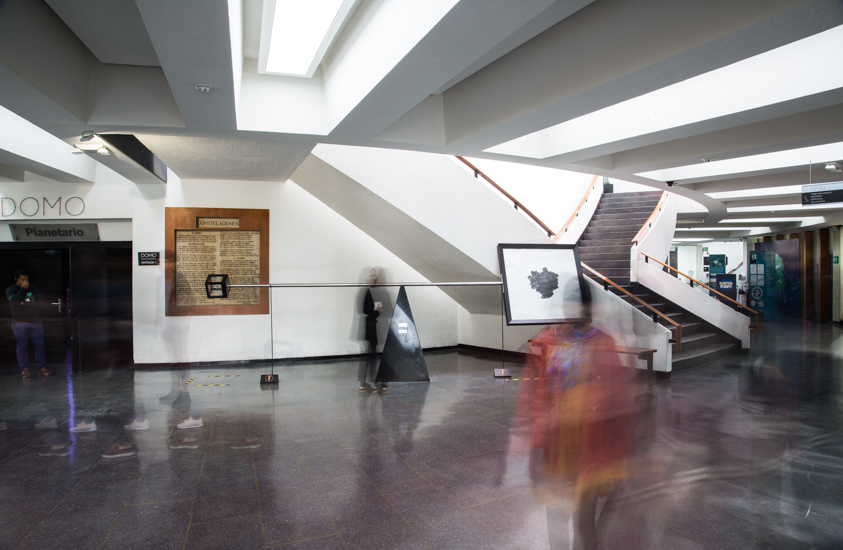 Goodwill moon rock Apollo 17 Colombia, Goodwill moon rock Apollo 17 drawing (graphite on paper), mineral coal, marble and steel 500cm x 200cm x 100cm. Santiago Reyes Villaveces.