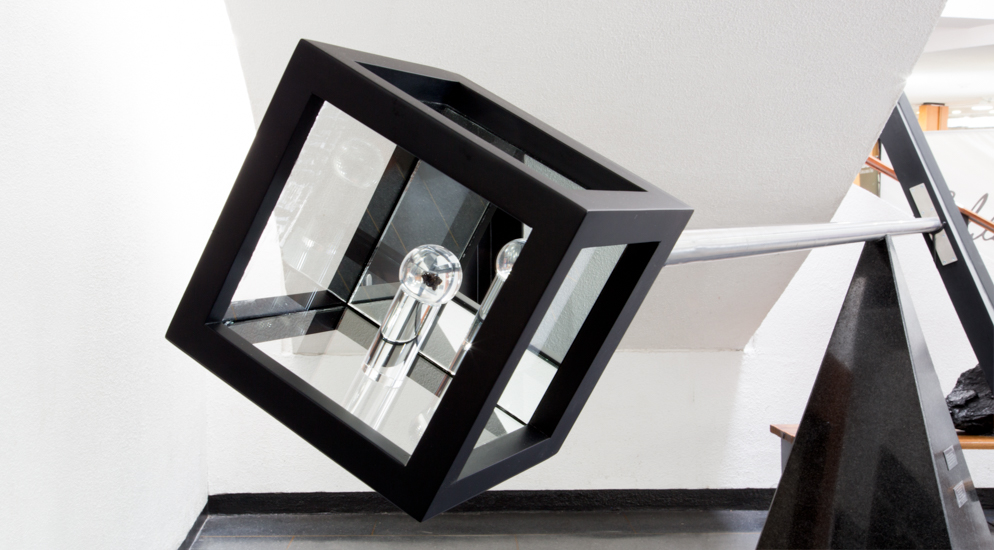 Goodwill moon rock Apollo 17 Colombia, Goodwill moon rock Apollo 17 drawing (graphite on paper), mineral coal, marble and steel 500cm x 200cm x 100cm. Santiago Reyes Villaveces.