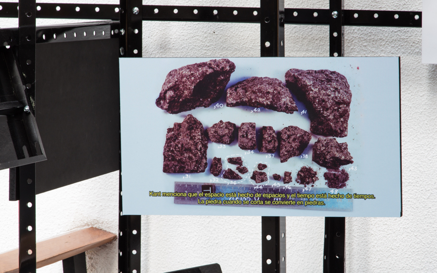 Goodwill Moon Rock Apollo 11 Colombia, Planetarium collection objects, digital print and video.