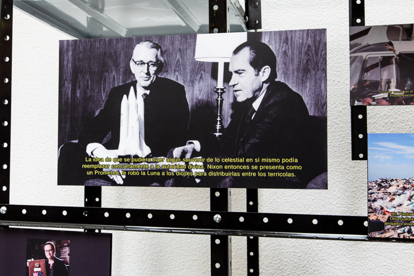 Goodwill Moon Rock Apollo 11 Colombia, Planetarium collection objects, digital print and video.